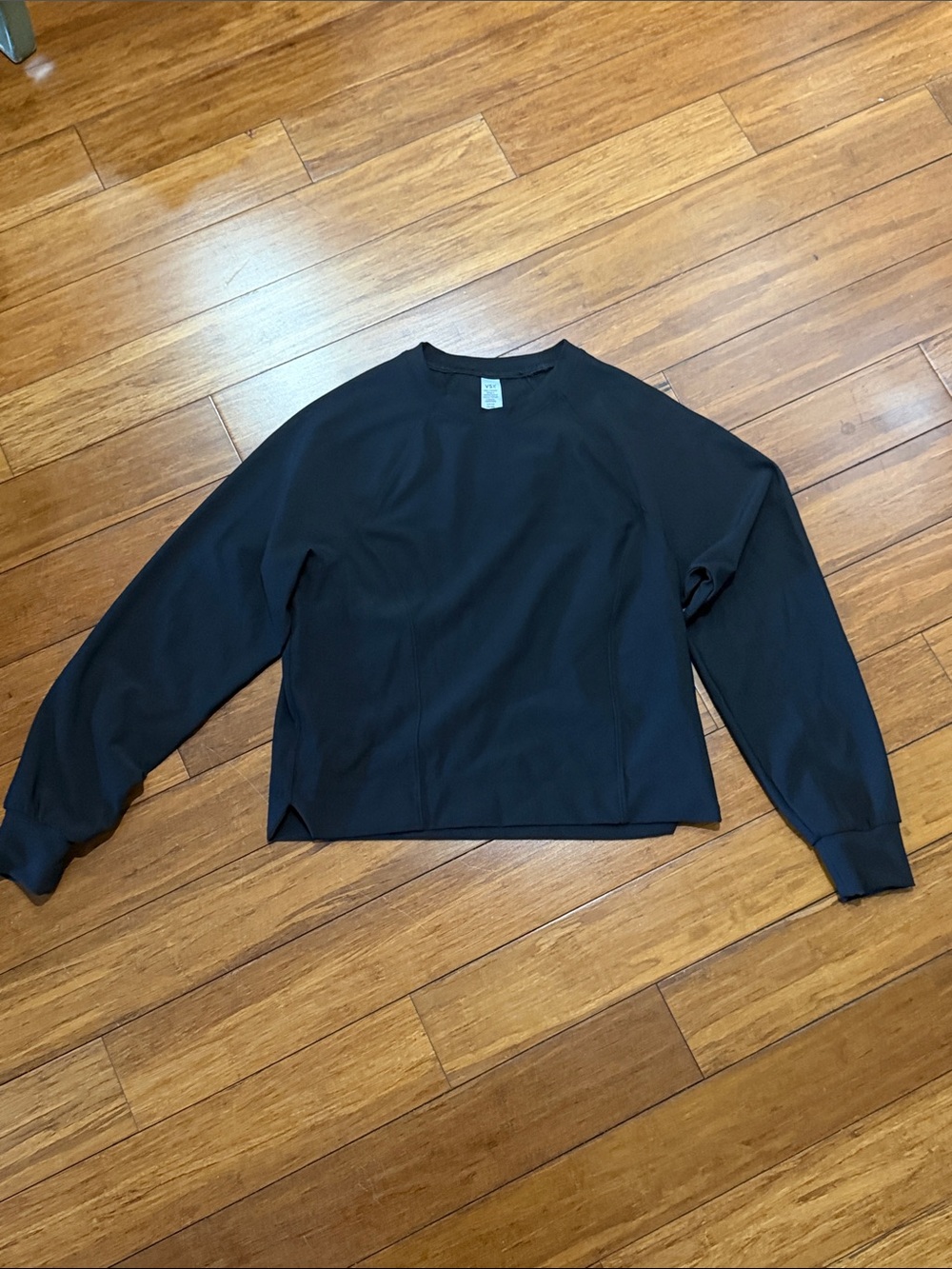 Victoria Sport (Victoria's Secret) Black Crewneck Athletic Sweatshirt S